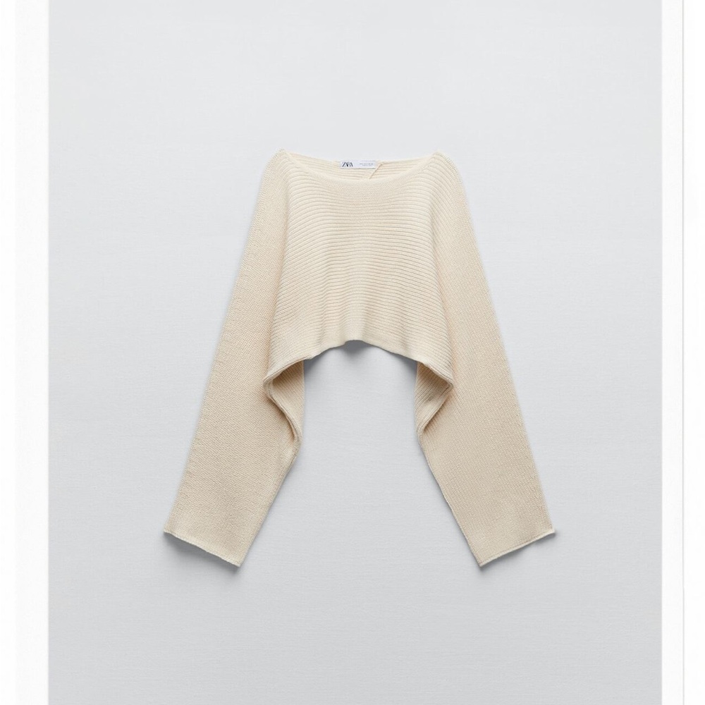 Knit Bolero Sweater Zara